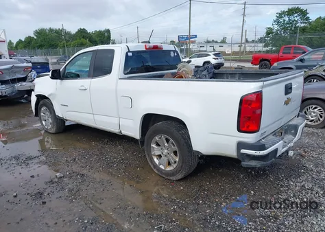 2020 Chevrolet Colorado Lt из США, поврежденный, VIN 1GCHSCEA2L1167006